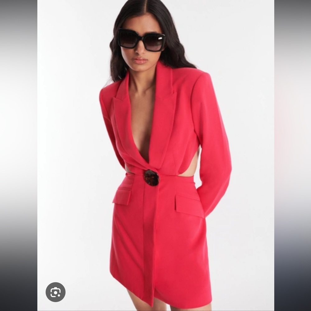 Enzo Cutout Blazer Dress- NWOT